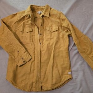 Toad & Co. Mustard shacket